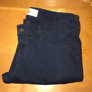 navy blue super skinny jeans